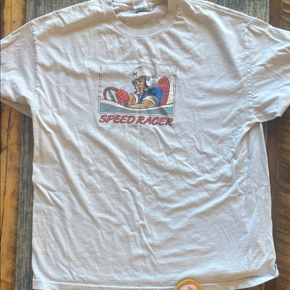 Speed Racer Graphic Tee - Classic blueish